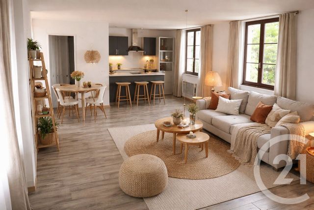 Appartement Duplex à vendre - 2 pièces - 54.0 m2 - STE GENEVIEVE - 60 - PICARDIE - Century 21 Osmose